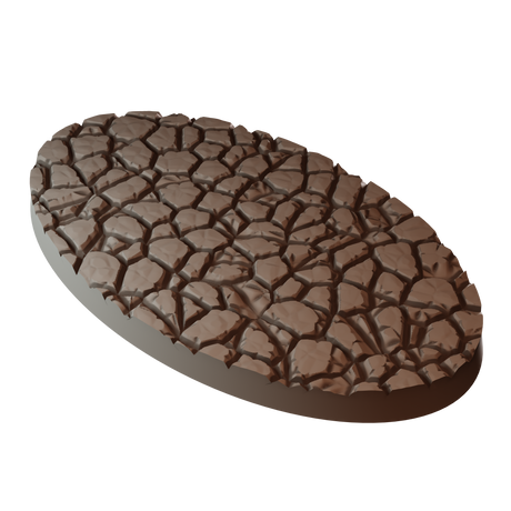 90x52mm Cobblestone Round Bases (Set of 5)