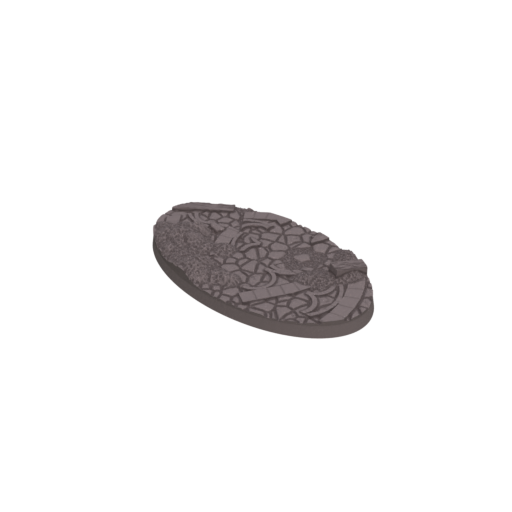 90x52mm Cobblestone Ruins Round Bases (Set of 5)