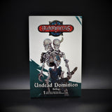 Fantasy miniature of undead beast warrior Bellog with hammer - dedicated set to army for Bloodfields tabletop RPG game