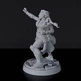 Miniature of Tiefling Female Sorcerer - dedicated set for tabletop games, roleplaying games and collectors