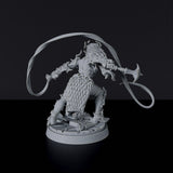 Miniature of Tiefling Female Warrior ver. 2 - dedicated set to army for fantasy tabletop RPG games