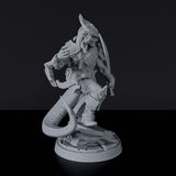 Fantasy set for tabletop RPG army - Tiefling Male Warrior miniature with sword