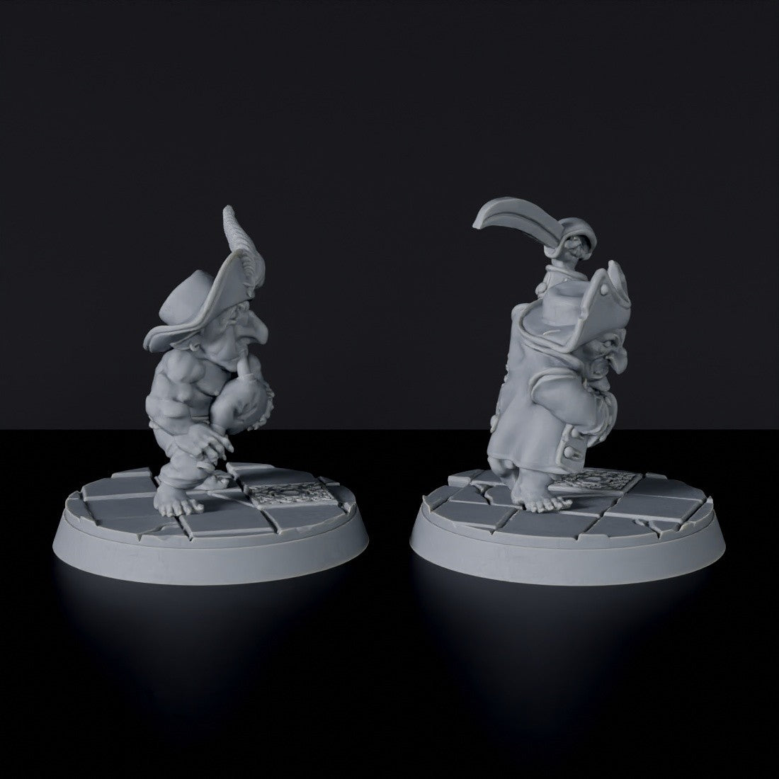 Dedicated fantasy set for Bloodfields Bloodsail Ogres army - Bongos & Choppa Blackwaters pirates miniatures