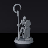 Miniature of undead fighters Ancestral Skeletons  - Gods of Sun and Sand dedicated set for Bloodfields tabletop wargame