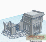 6mm / 8mm Gothic Ruins Mega Bundle (100 STLs)