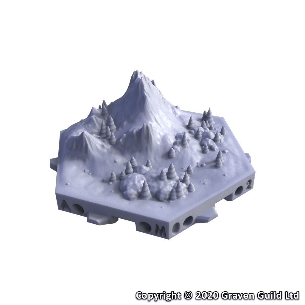 AM02 - Mountain 02 - Hexton Hills Single Tile