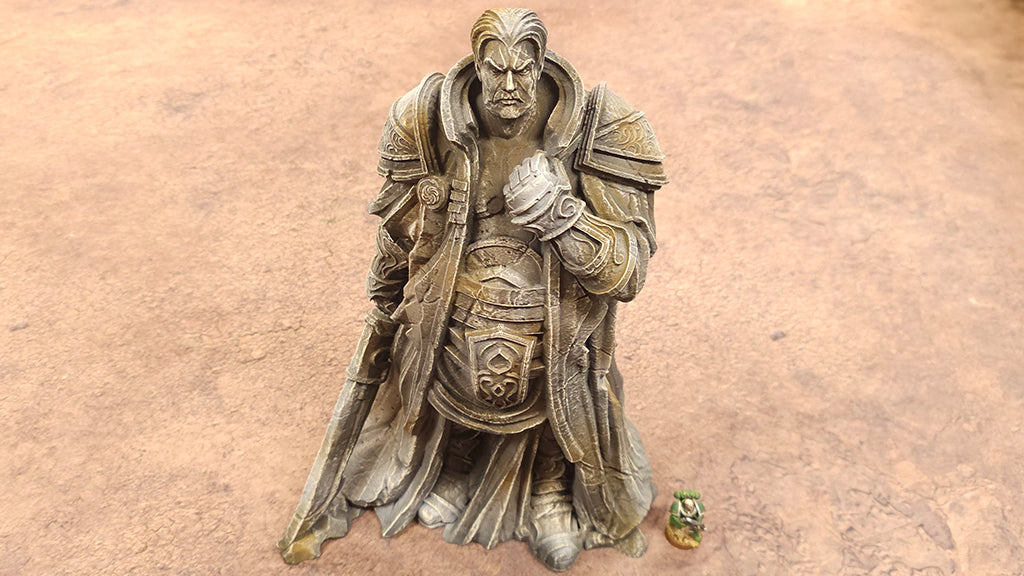 The Ruins of Perdition - Huge Statue Centerpiece