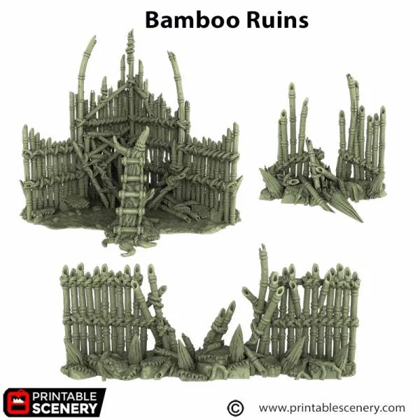 Ruined Bamboo Barricades