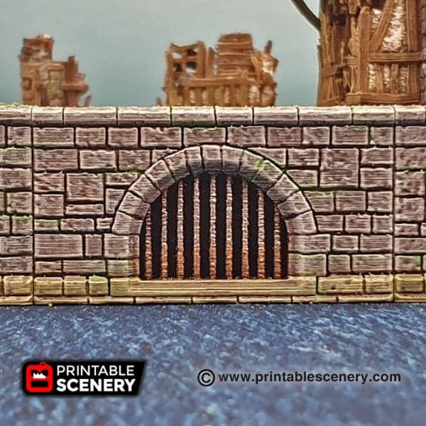 Arcanist’s Stone Canal Walls