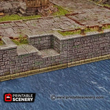 Arcanist’s Stone Canal Walls