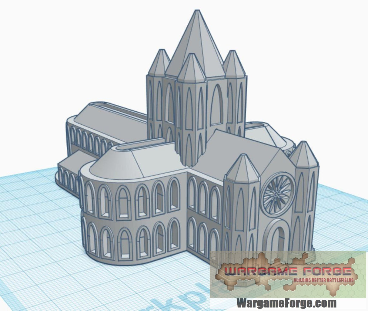 6mm / 8mm Gothic Building Mega Bundle (131 STLs)