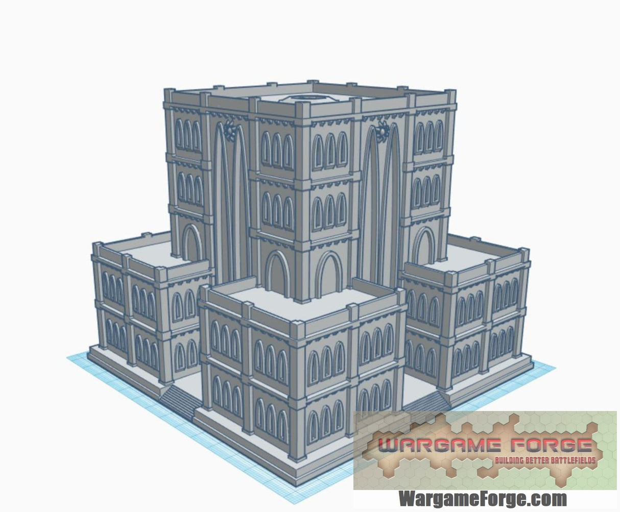 6mm / 8mm Gothic Building Mega Bundle (131 STLs)