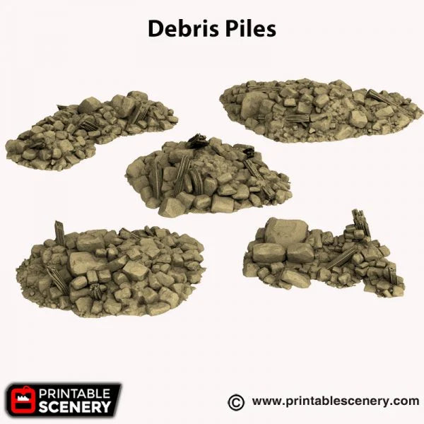 Debris Piles - Hagglethorn Hollow