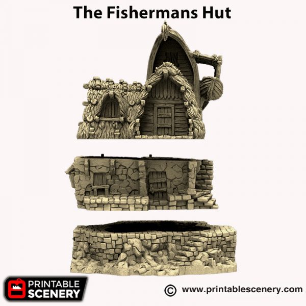 Fisherman's Hut - Hagglethorn Hollow - Fantasy buy Building