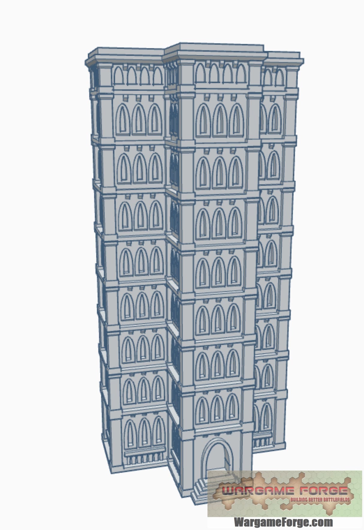 6mm / 8mm Gothic Building Mighty Bundle (66 STLs)