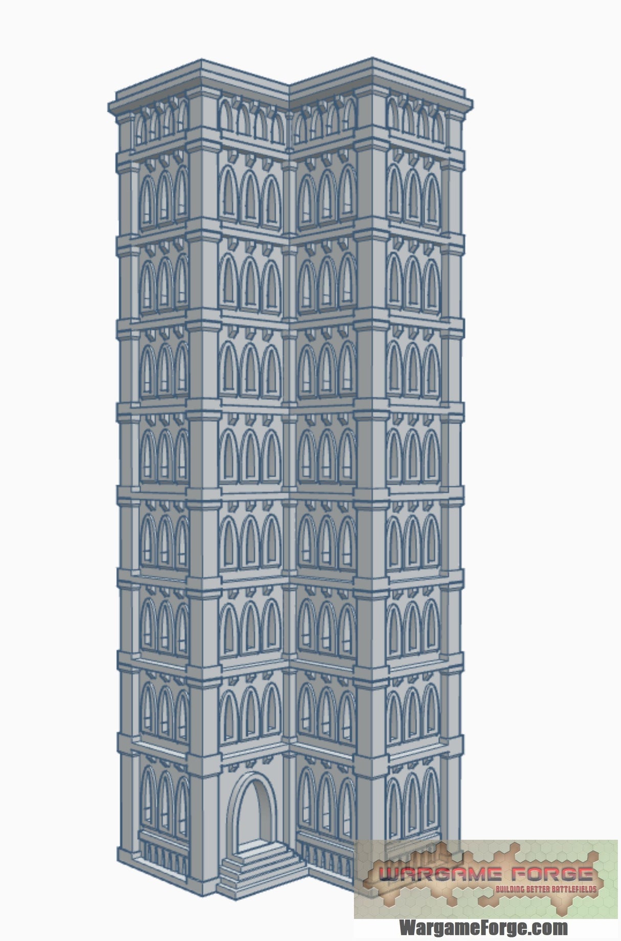 6mm / 8mm Gothic Building Mighty Bundle (66 STLs)