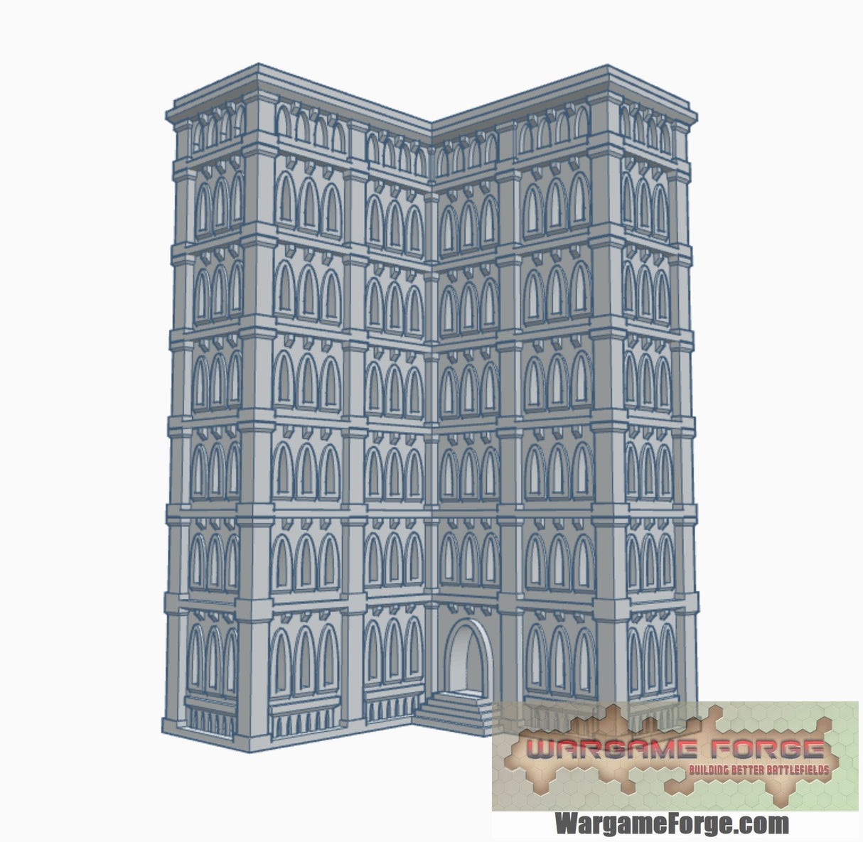 6mm / 8mm Gothic Building Mighty Bundle (66 STLs)