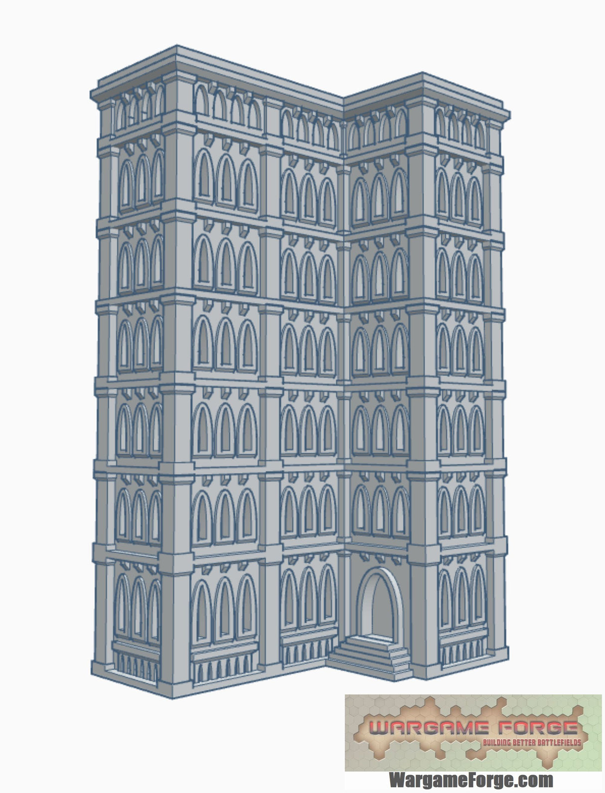 6mm / 8mm Gothic Building Mega Bundle (131 STLs)