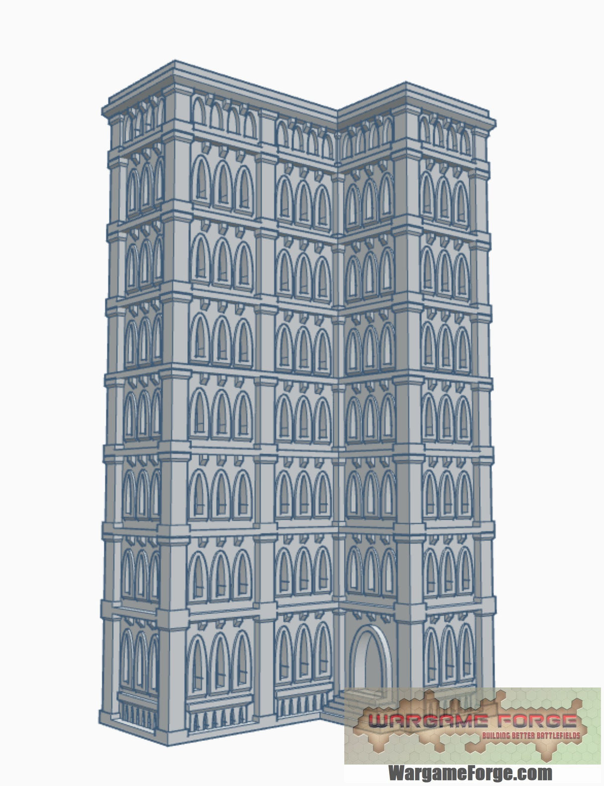 6mm / 8mm Gothic Building Mega Bundle (131 STLs)