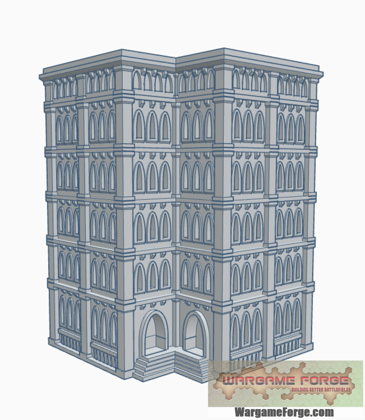 6mm / 8mm Gothic Building Mega Bundle (131 STLs)