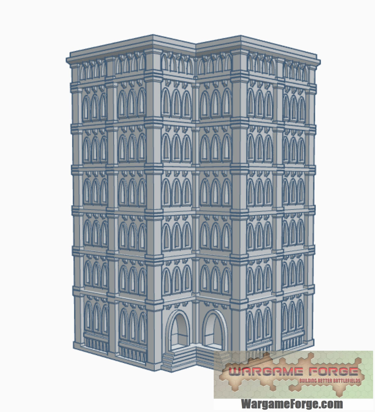 6mm / 8mm Gothic Building Mighty Bundle (66 STLs)