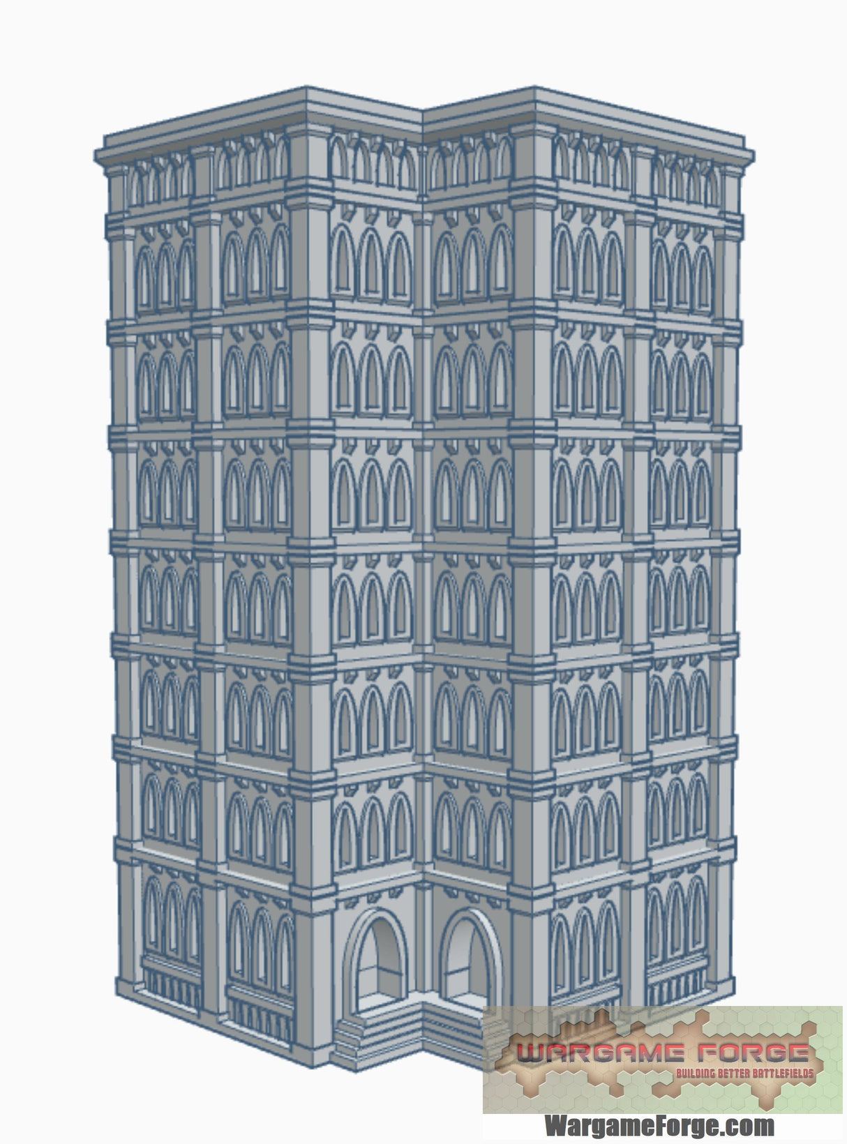 6mm / 8mm Gothic Building Mega Bundle (131 STLs)