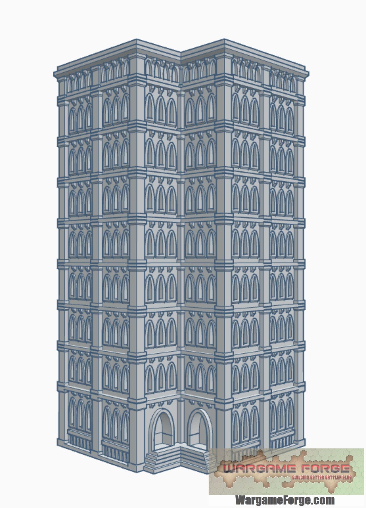 6mm / 8mm Gothic Building Mighty Bundle (66 STLs)