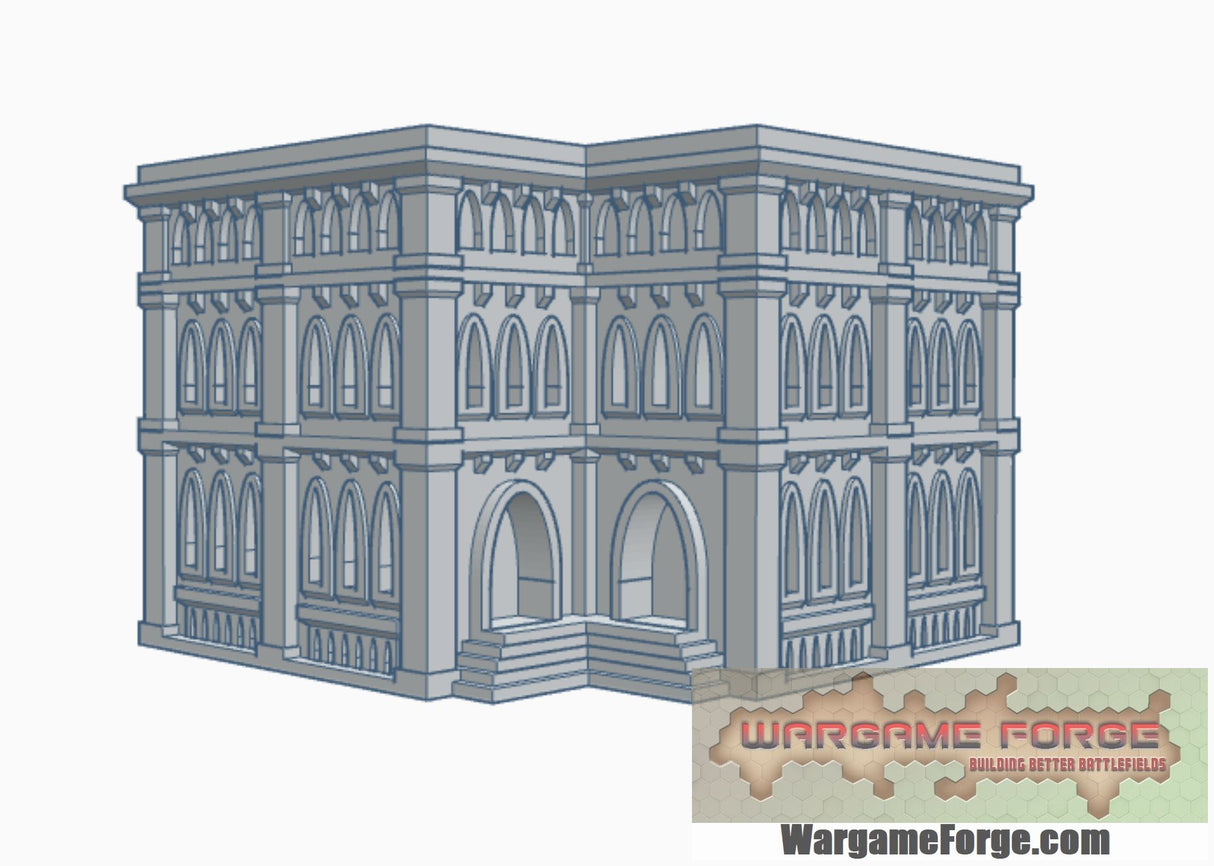 6mm / 8mm Gothic Building Starter Bundle (33 STLs)