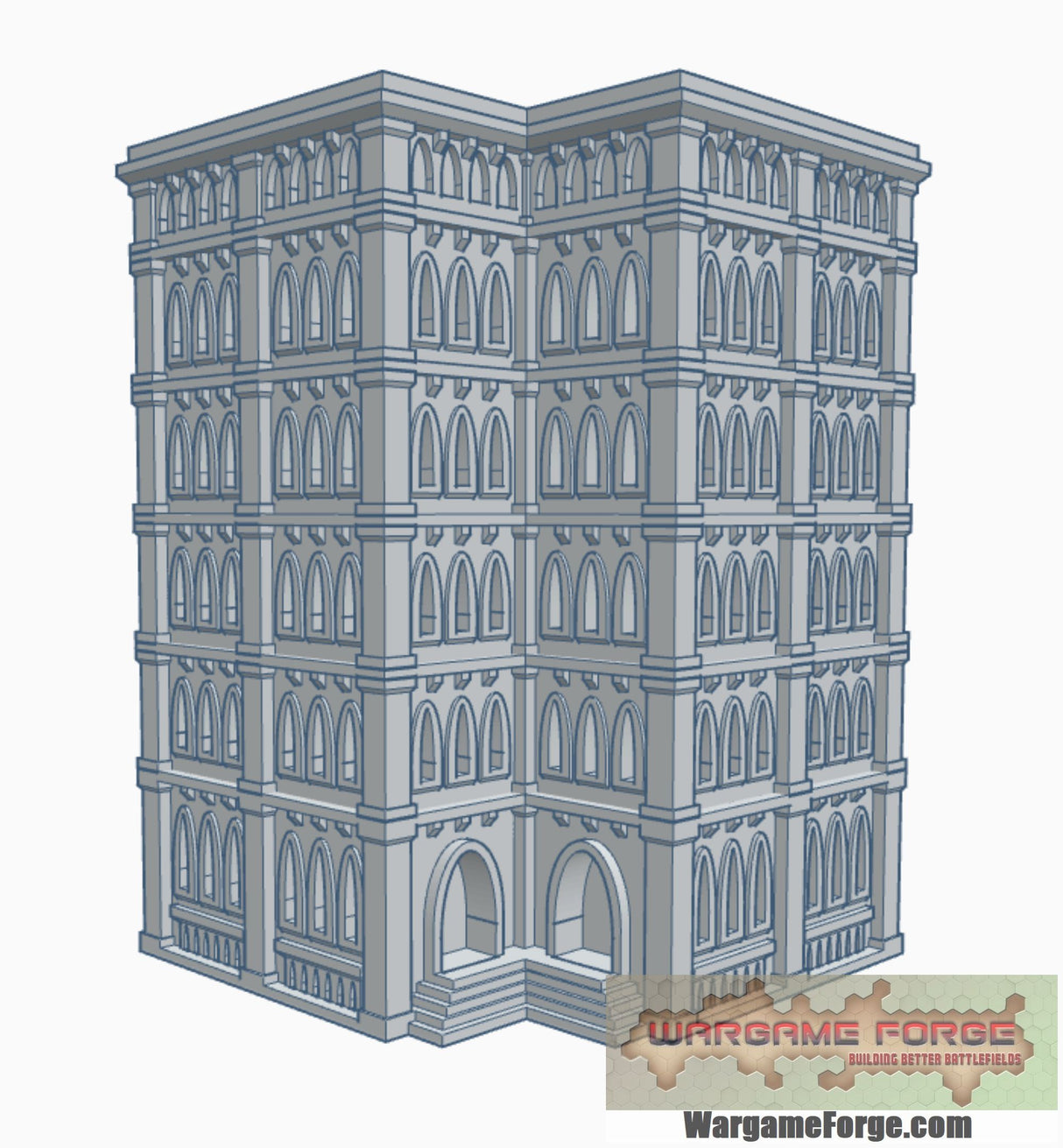 6mm / 8mm Gothic Building Mega Bundle (131 STLs)