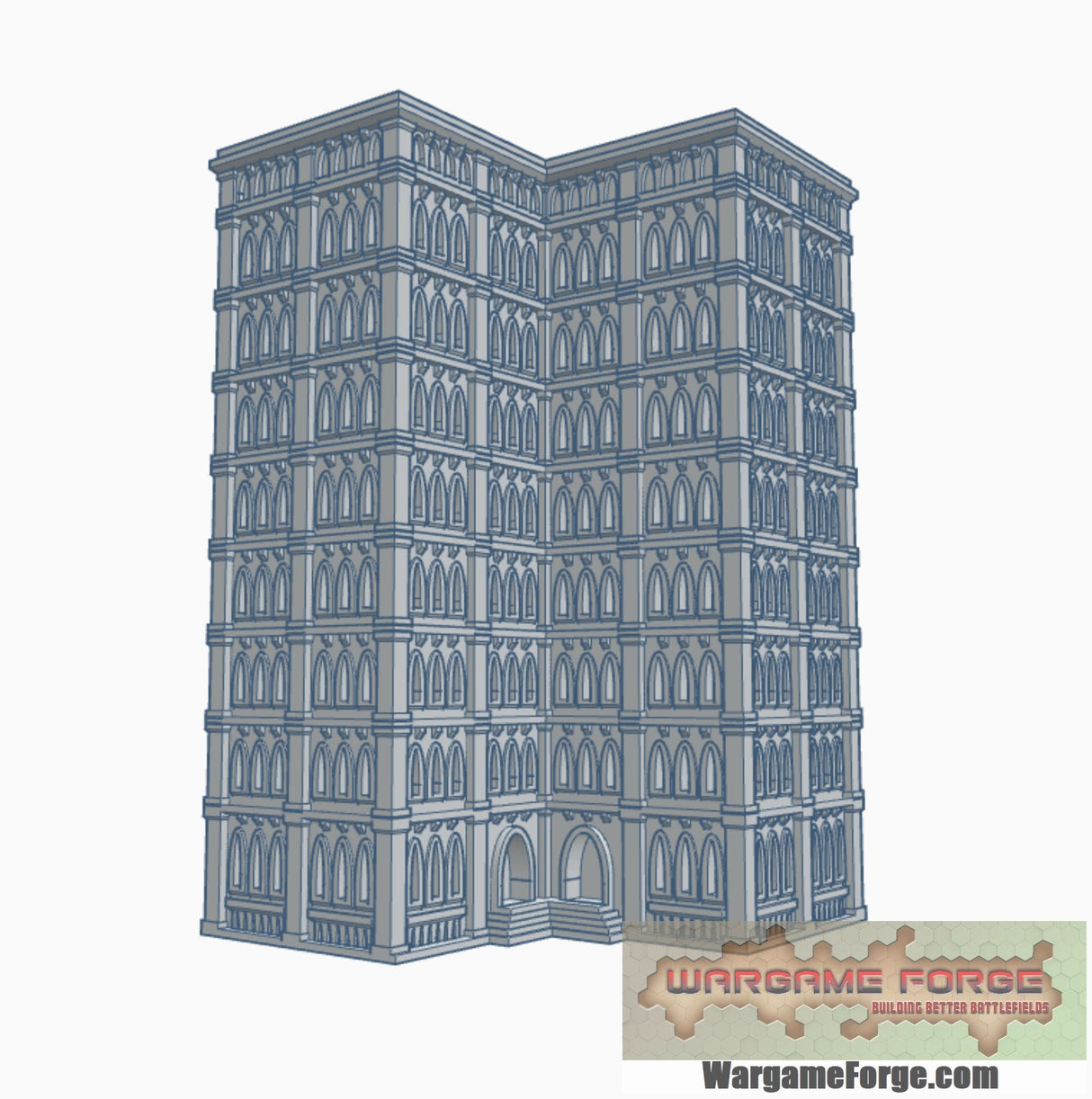 6mm / 8mm Gothic Building Mighty Bundle (66 STLs)