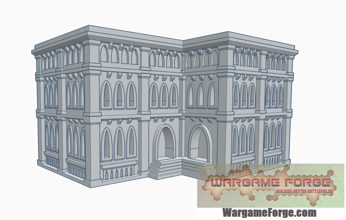 6mm / 8mm Gothic Building Starter Bundle (33 STLs)