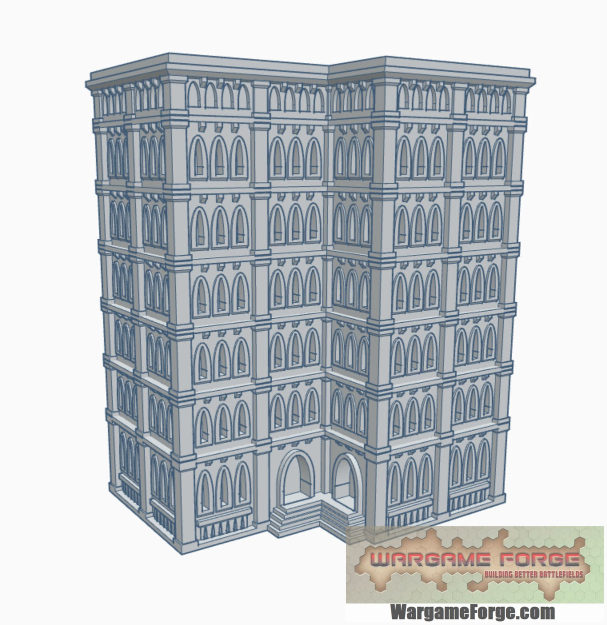 6mm / 8mm Gothic Building Mega Bundle (131 STLs)