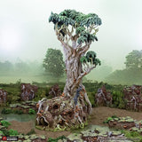 Giant Swamp Tree And Hovel