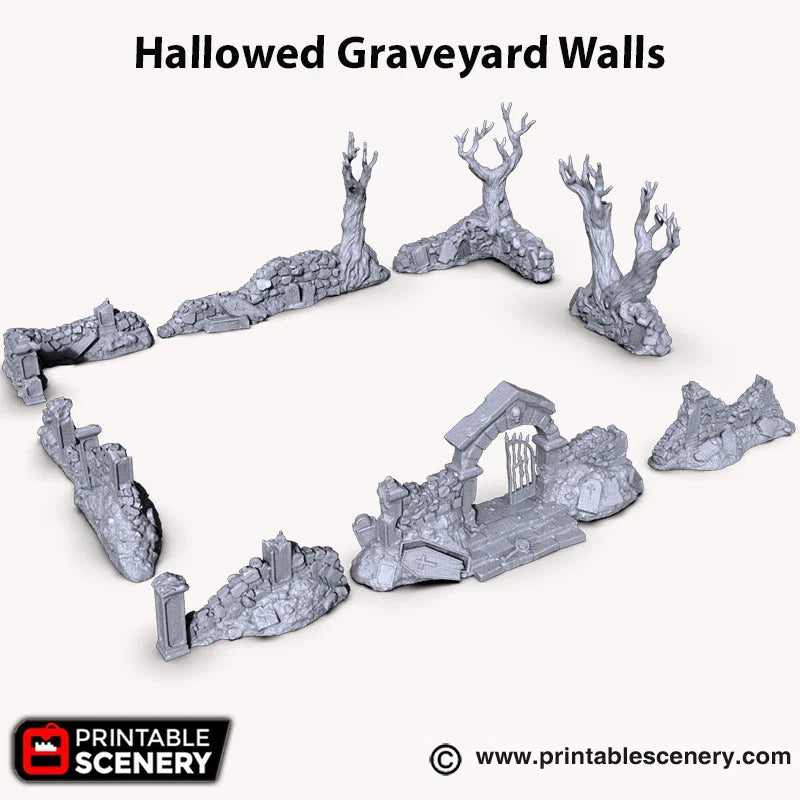 Hallowed Graveyard Walls