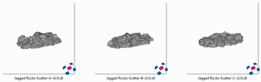 Jagged Rocks Scatter