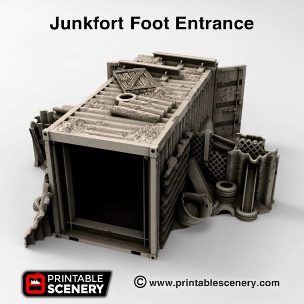 Junkfort Foot Entrance