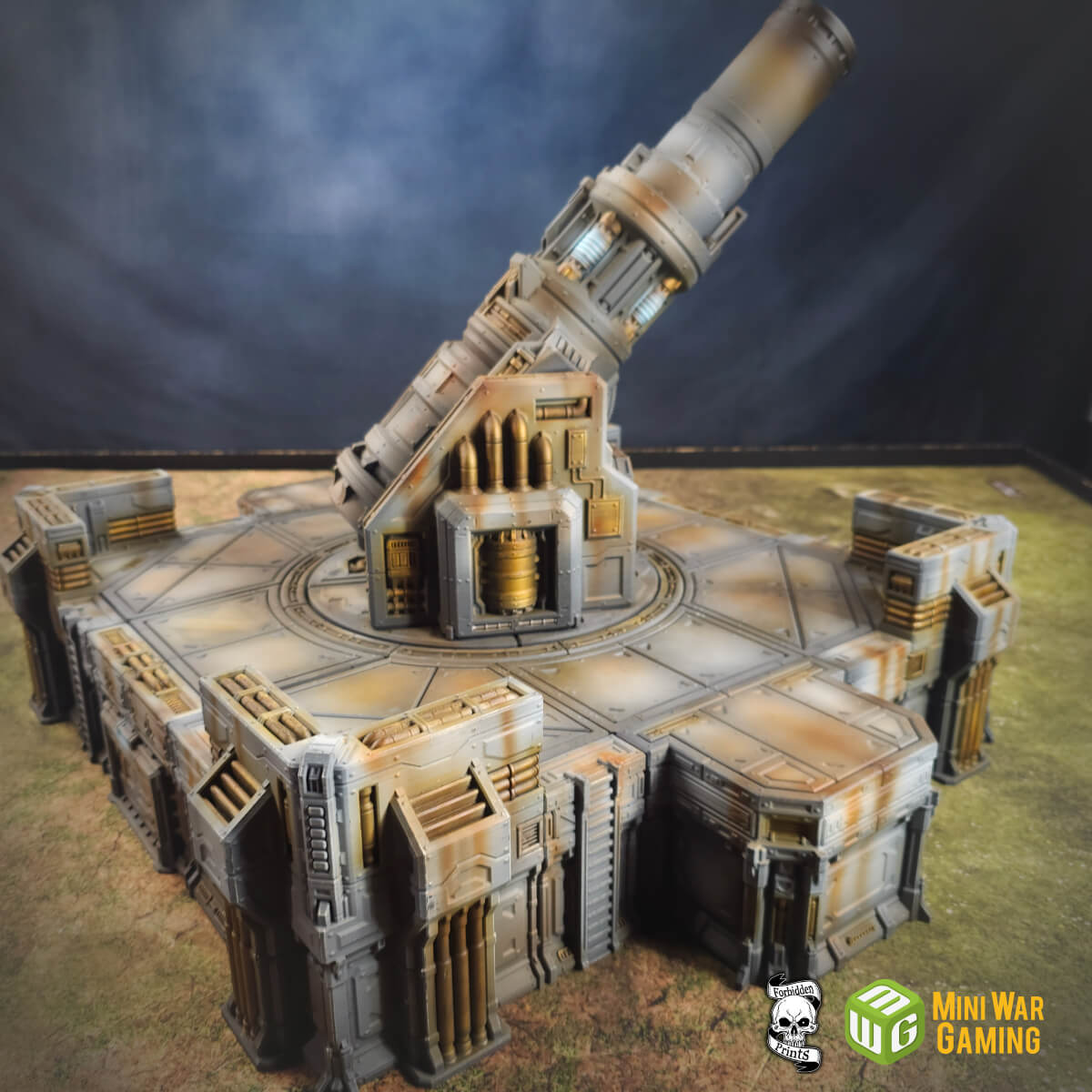 B.F.G2 Fortified Massive Sci-Fi Artillery Emplacement