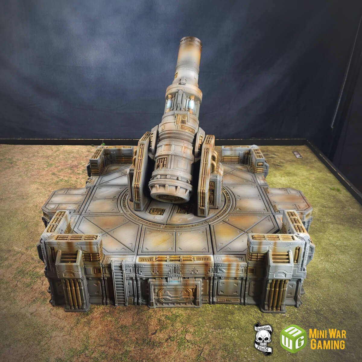 B.F.G2 Fortified Massive Sci-Fi Artillery Emplacement