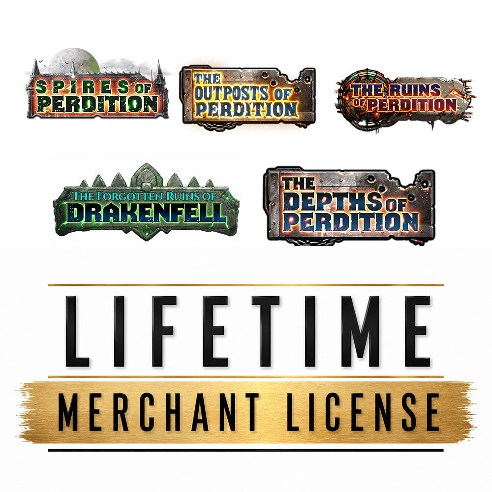 Perdition and Drakenfell Five System Lifetime Merchant License Bundle