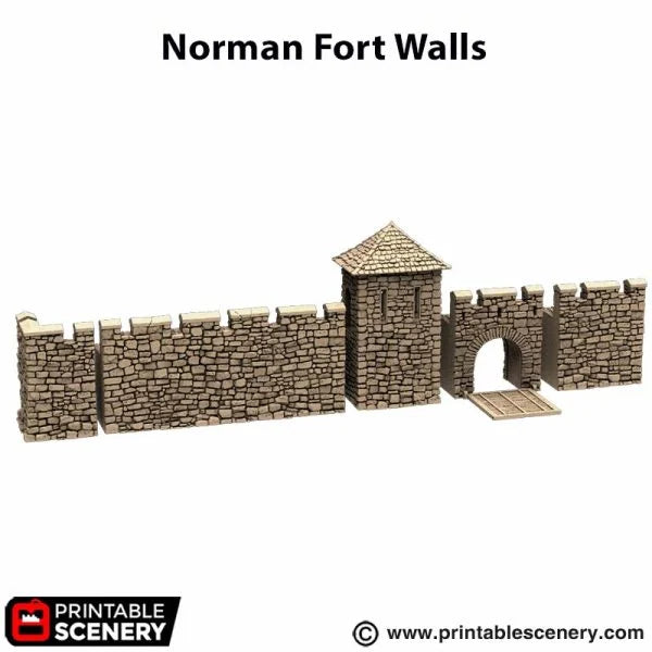 Norman Fort Walls