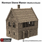 Wattle And Daub Stone Manor