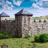 Norman Fort Walls Corner Tower