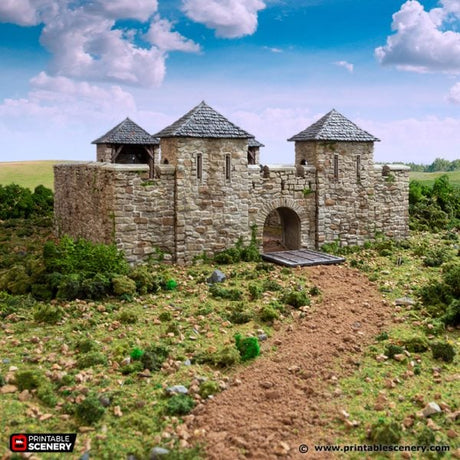 Norman Fort Walls