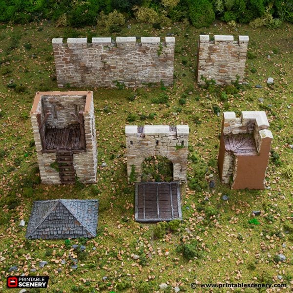 Norman Fort Walls