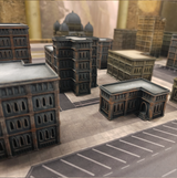 8mm Gothic Terrain Urban Sprawl - Printed for You (17 buildings)