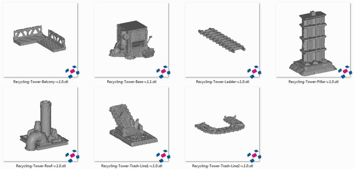 Recycling Tower