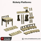 Rickety Platforms - Hagglethorn Hollow