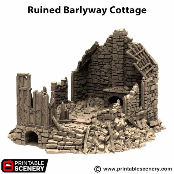 Ruined Barlyway Cottage