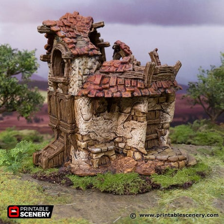 The Ruined Cottage - Hagglethorn Hollow