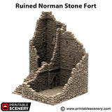 Ruined Norman Stone Fort